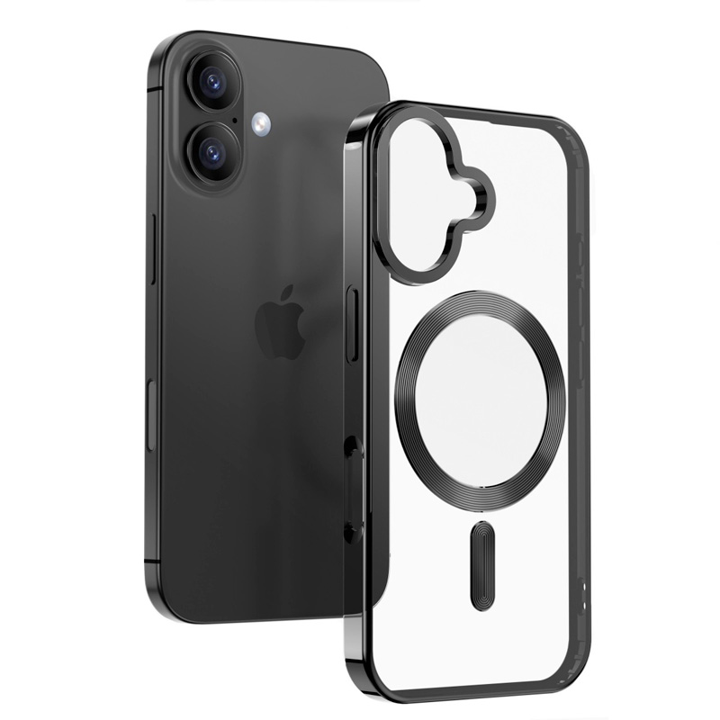 SWISSTEN průhledný kryt s černým rámečkem - 1